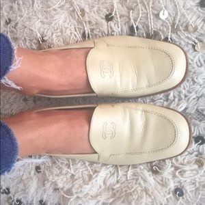 Beautiful Beige Chanel Loafers!